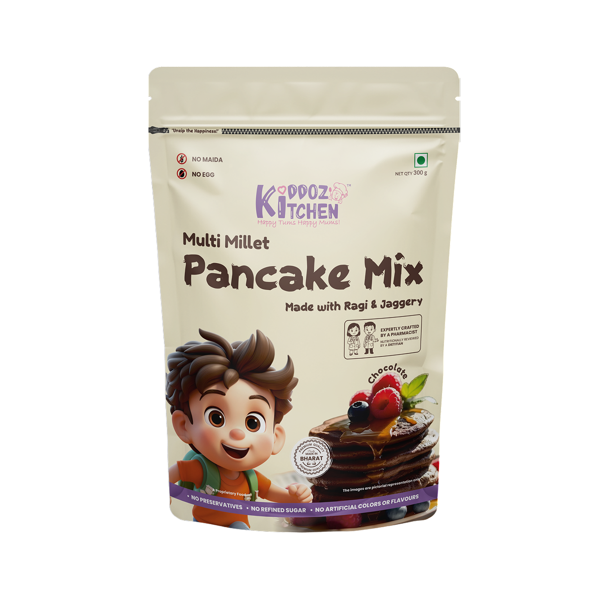 Multi Millet Pancake Mix – Chocolate (300g)